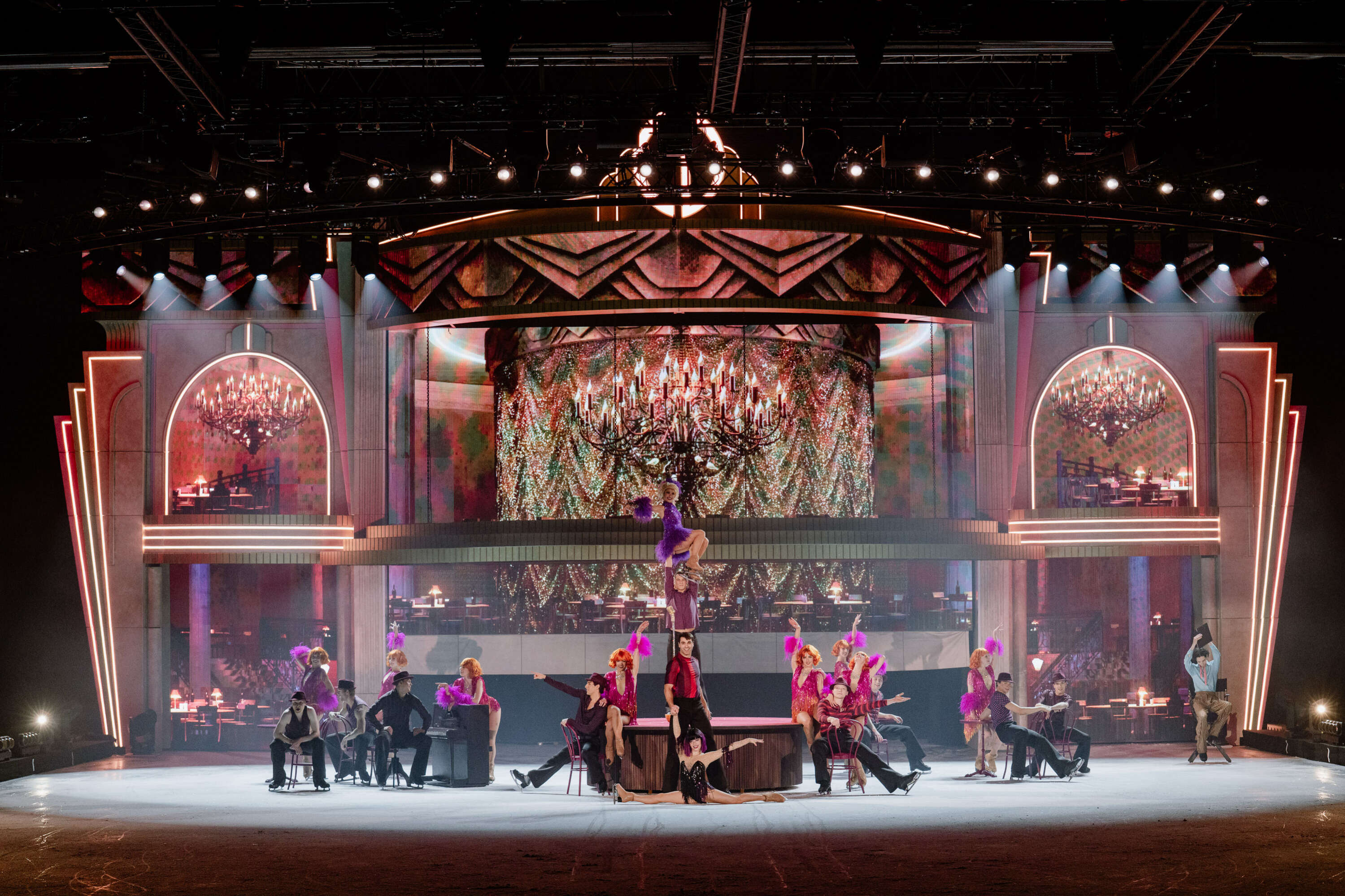 Deco Magic Fisheye | Bringing art deco magic to the ice
